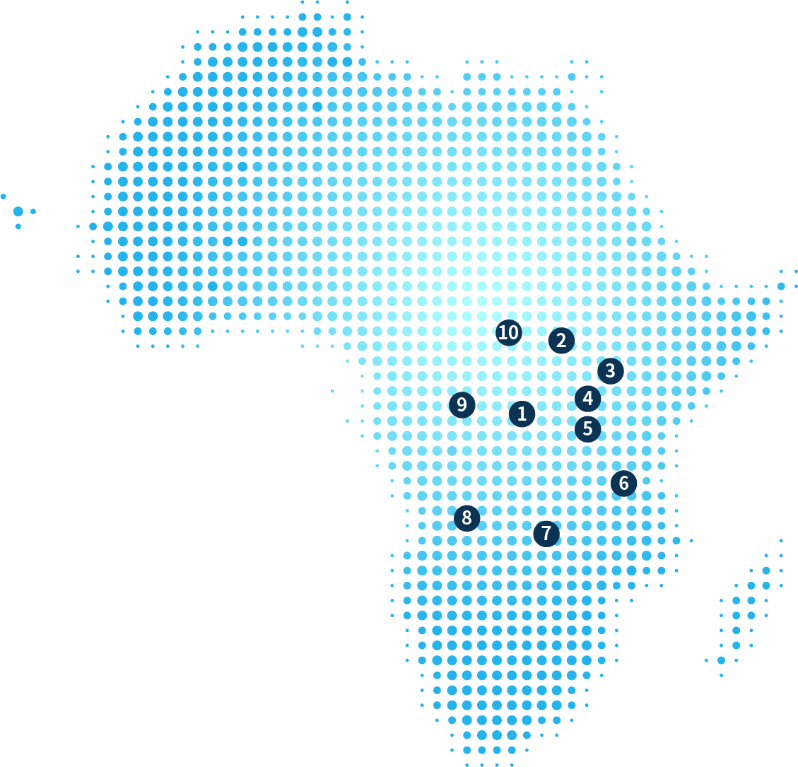 Countries where conflict minerals are excavated